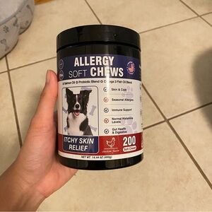 Dog Allergy Relief Chews and Immunity Support - 200 Treats